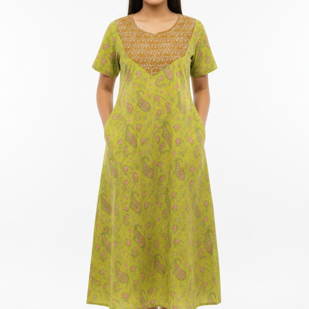 Lime Classic Gown