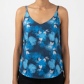 Indigo Floral Top
