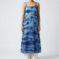 Indigo Shibori Dress