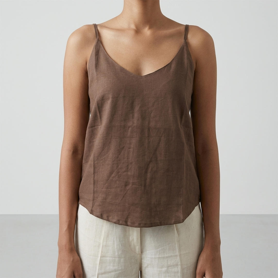 Mocha Brown Top