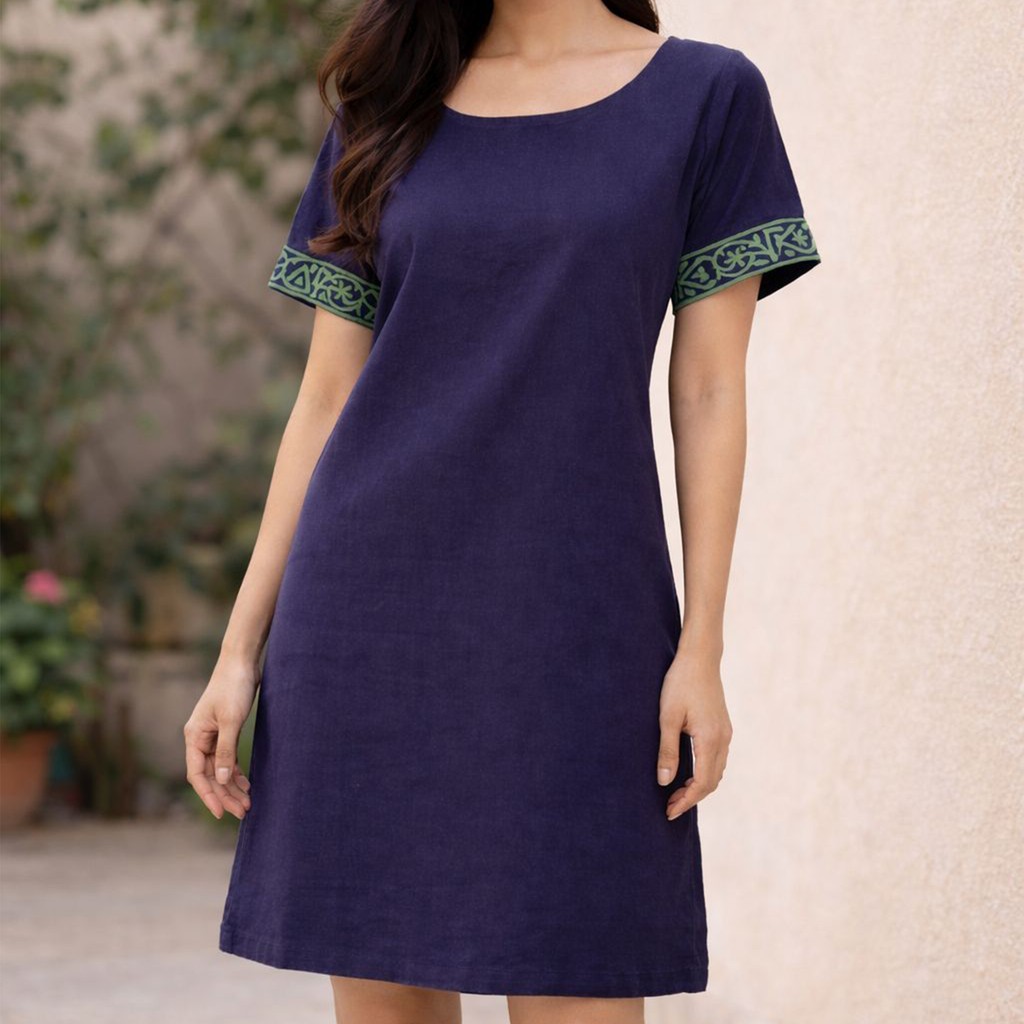 Blue Zenia Dress
