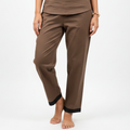 Brown Border Pants