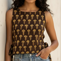 Brown Side Tie