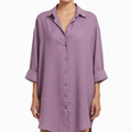 Purple Oversized Shirt